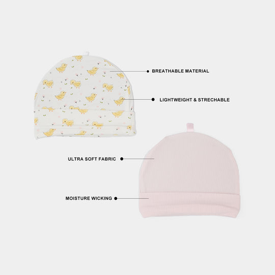 Infant Bamboo Viscose Caps Set