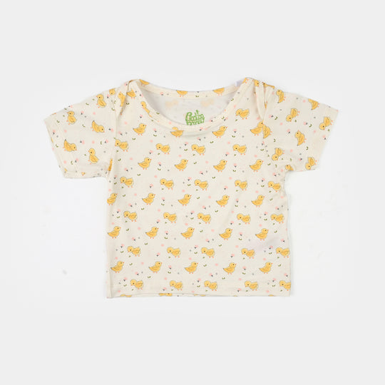 Infant Unisex Bamboo Viscose 3-Piece Set (T-Shirt+Pajama+Bodysuit)