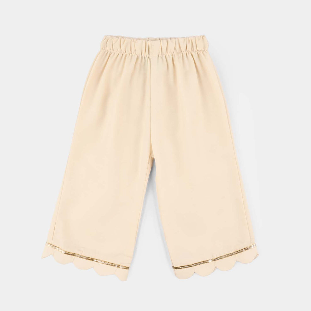 Infant Girls Raw Silk 2Pc Set (Ladli) - White/Swan