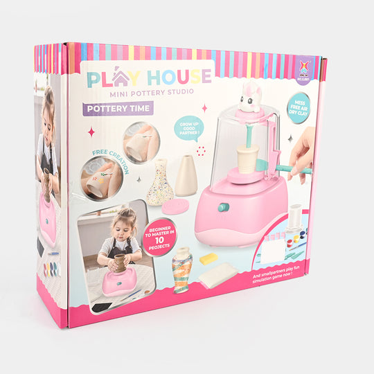Mini Pottery Studio Toy Kit