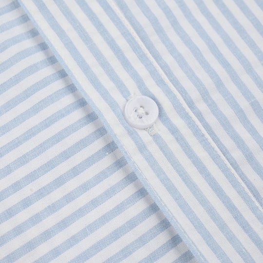 Boys Yarn Dyed Shirt (Life is Good) - Blue Stripe