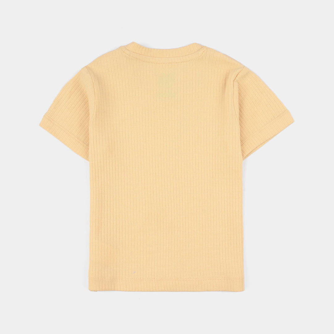 Infant Boys Yarn Dyed Suit (Repeat Hours) - Yellow/Green