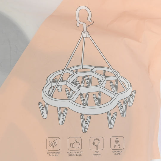 LAUNDRY HANGER | 20CLIPS - GREY