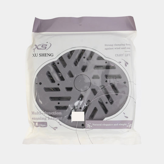 LAUNDRY HANGER 24 CLIPS | GREY XS71065