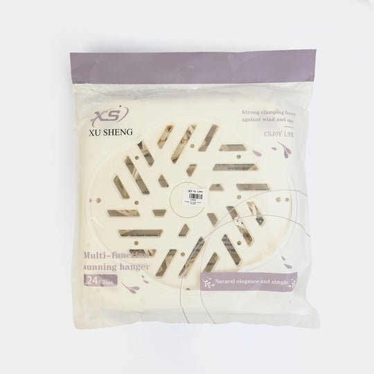 LAUNDRY HANGER 24 CLIPS | WHITE XS71065