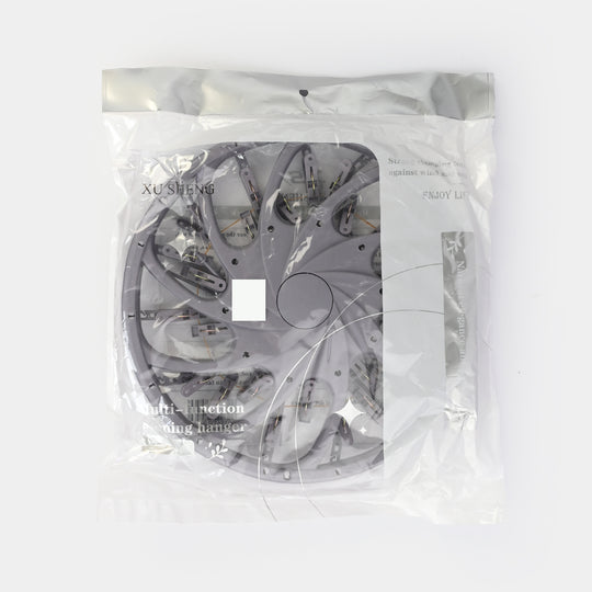 LAUNDRY HANGER 24 CLIPS | GREY XS71076