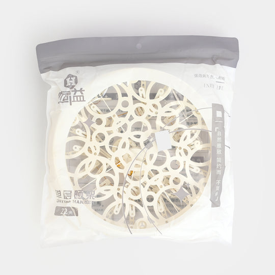 LAUNDRY HANGER 24 CLIPS | WHITE XS71076