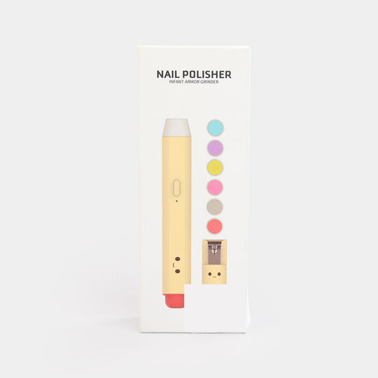 Rechargeable Electric Baby Nail Trimmer Pen | CREAM - 2039