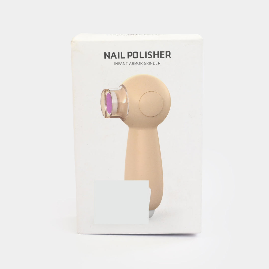 Rechargeable Ergonomic Baby Nail Trimmer & Polisher | Cream 2752