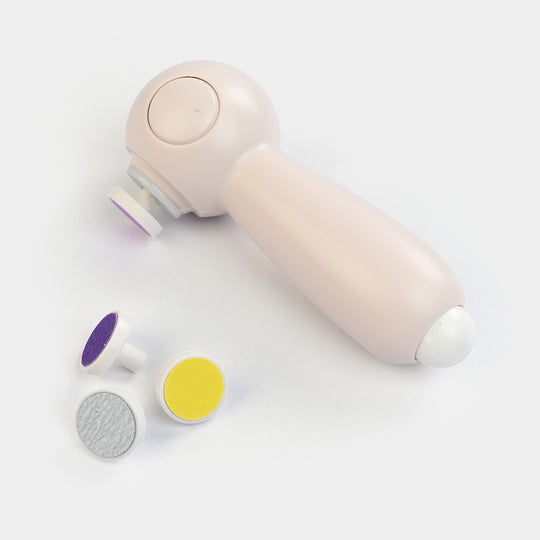 Rechargeable Ergonomic Baby Nail Trimmer & Polisher | Cream 2752