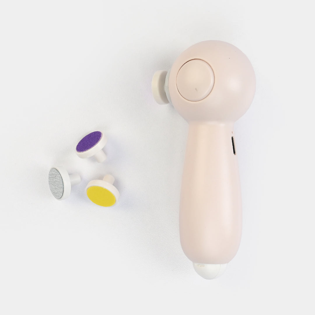 Rechargeable Ergonomic Baby Nail Trimmer & Polisher | Cream 2752