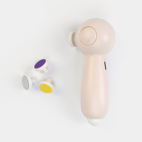 Rechargeable Ergonomic Baby Nail Trimmer & Polisher | Cream 2752