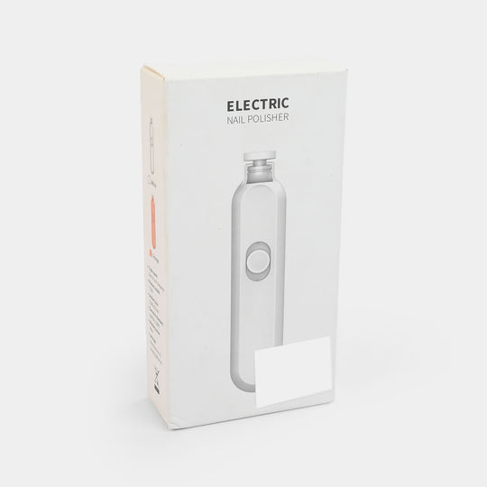 Electric Baby Nail Trimmer & Polisher Set | White 2737