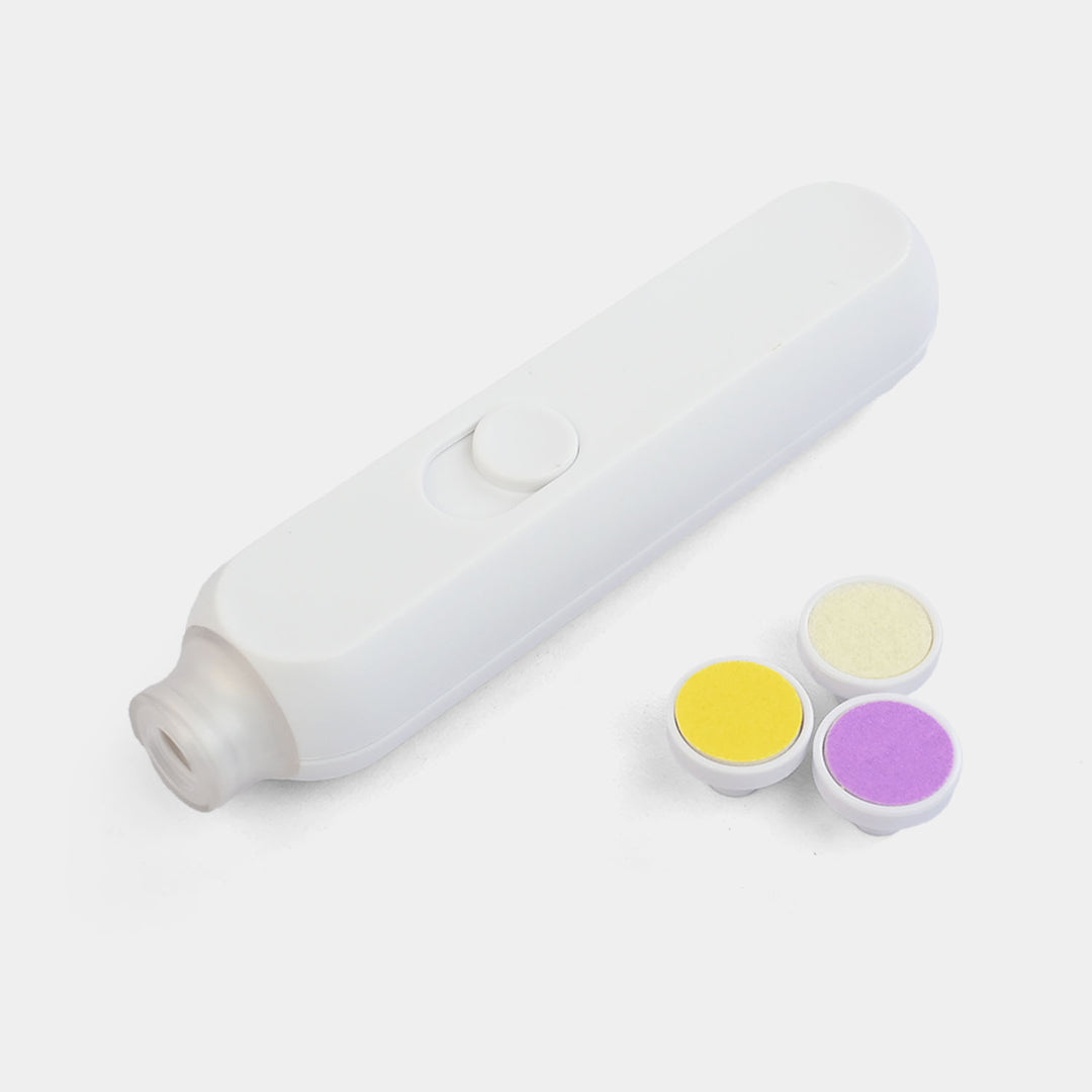 Electric Baby Nail Trimmer & Polisher Set | White 2737