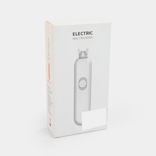 Electric Baby Nail Trimmer & Polisher Set | Peach 2737