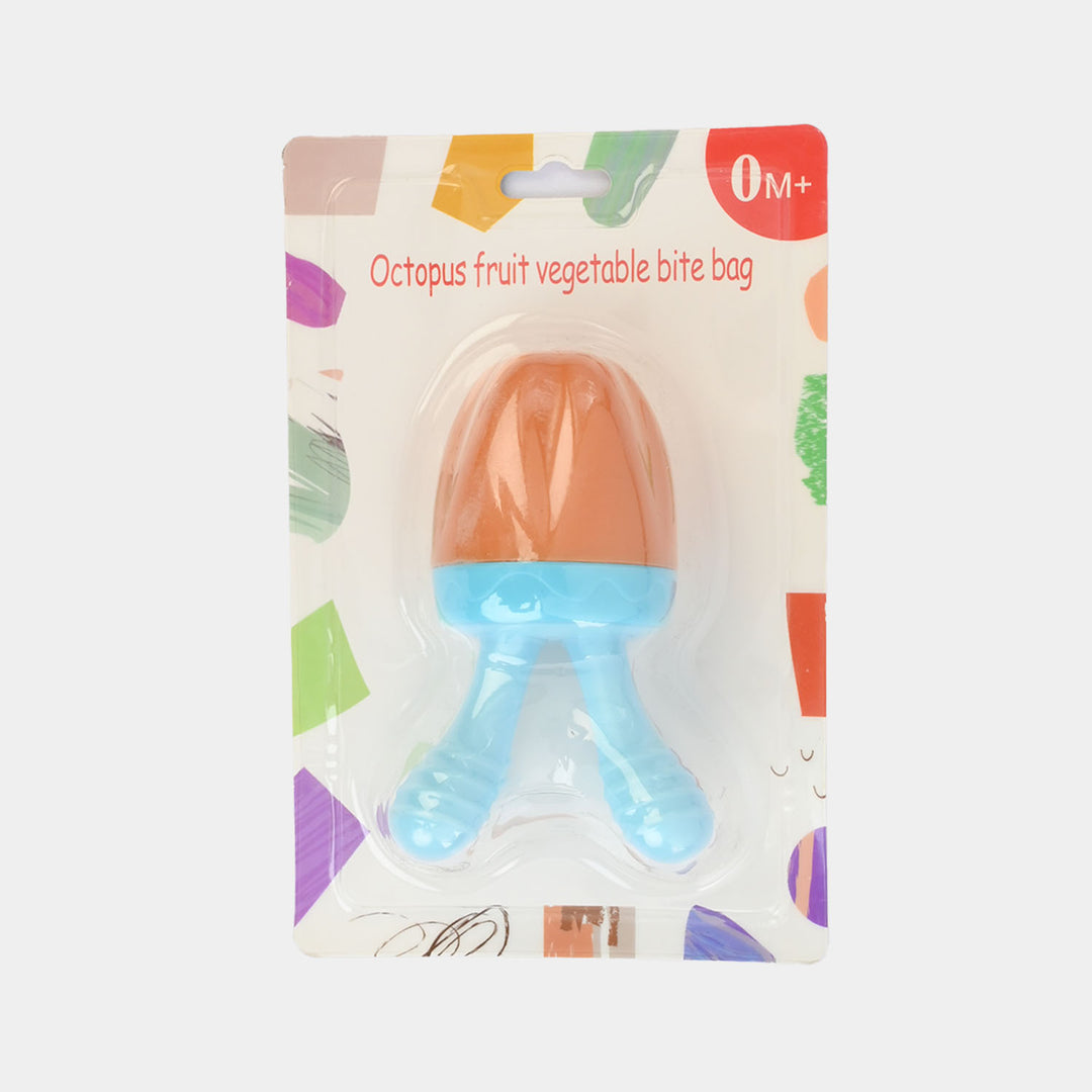 Baby Food Feeder/Teething Pacifier | Orange 1553