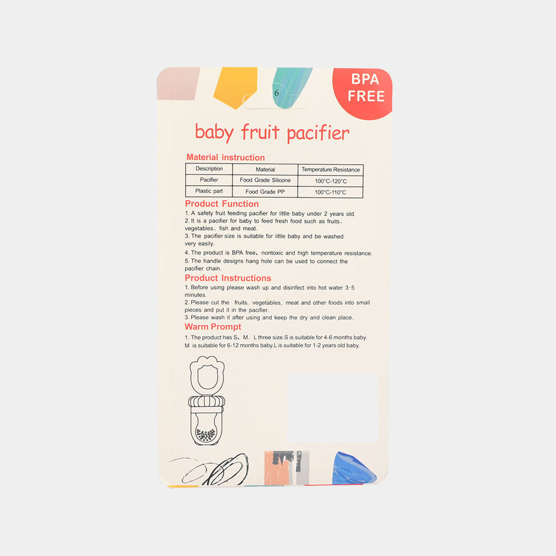 Baby Food Feeder/Teething Pacifier | Purple 2742