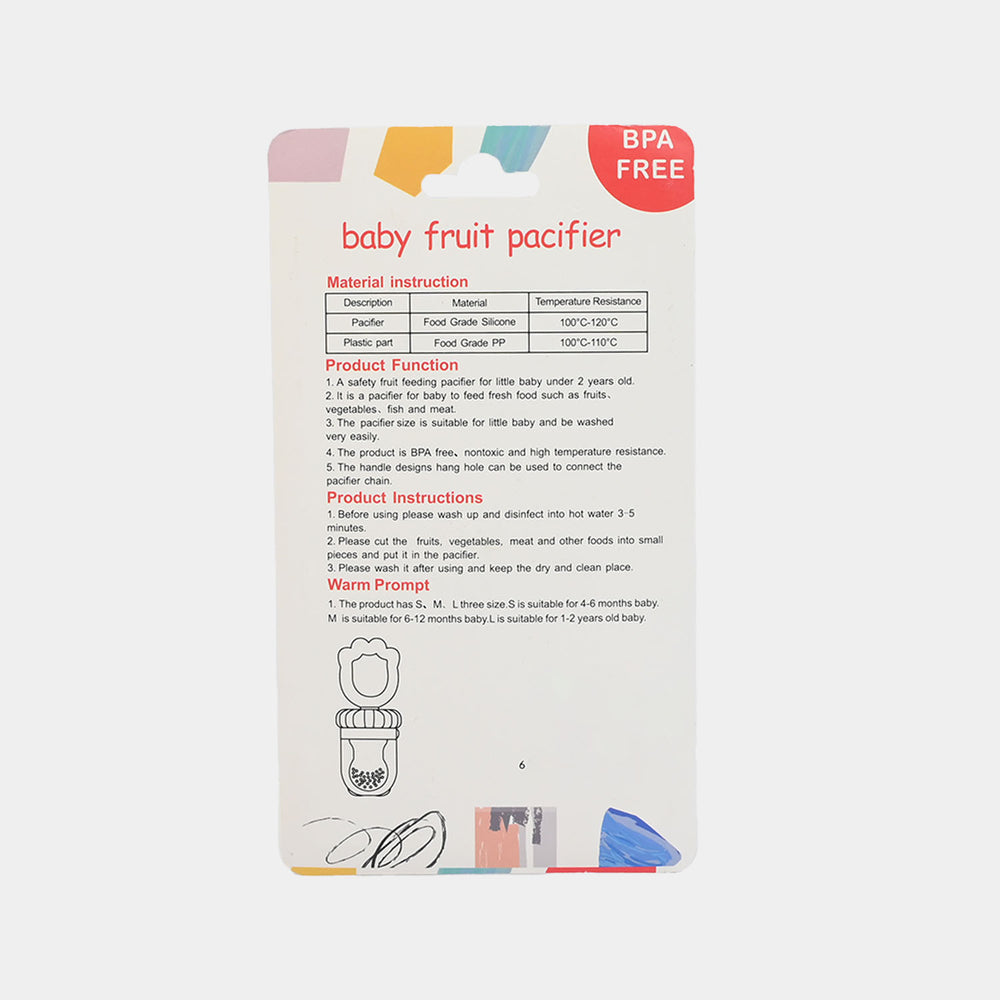 Baby Food Feeder/Teething Pacifier | Blue 2742