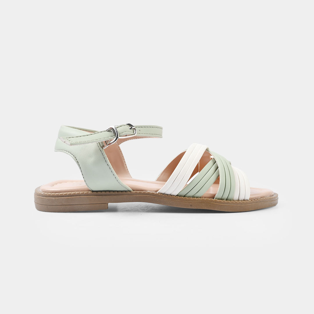 Girls Sandal BS-027-Sea Green