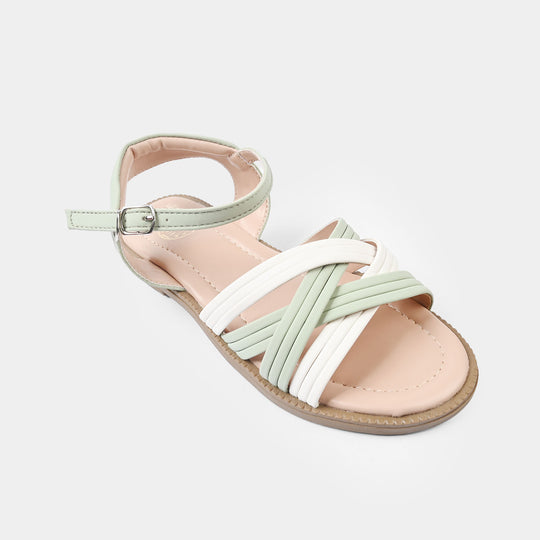 Girls Sandal BS-027-Sea Green