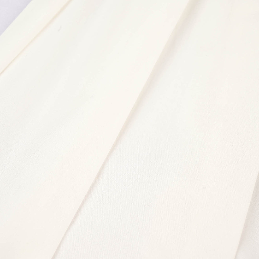 Girls Cotton Farshi Shalwar - White