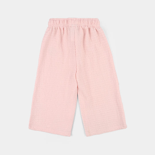 Infant Girls Poly Crinkle Sleeping Pajamas (Sea Shell) - Pink