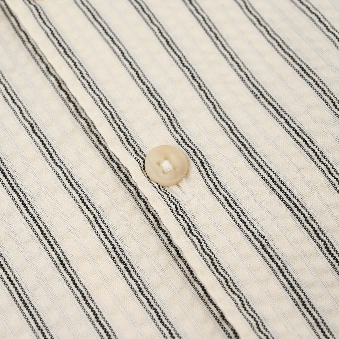 Boys Yarn Dyed Shirt - White