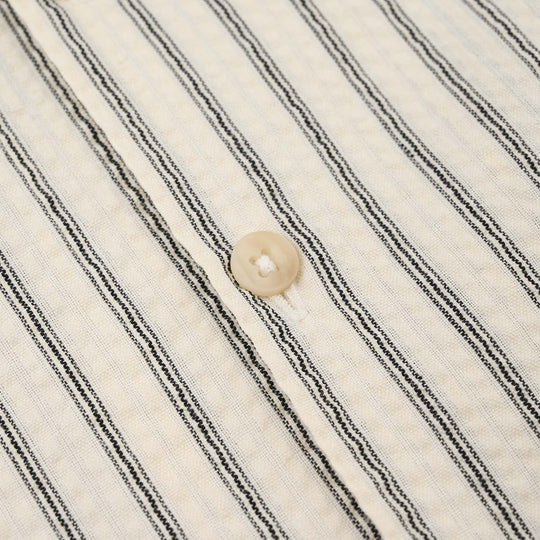 Boys Yarn Dyed Shirt - White