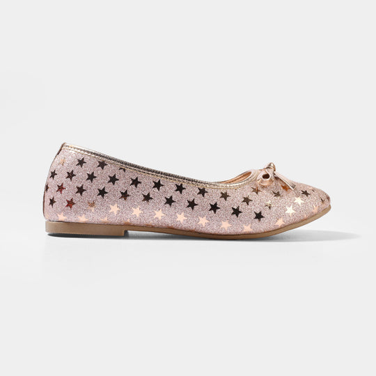 Girls Pumps 1360-CHAMPAGNE