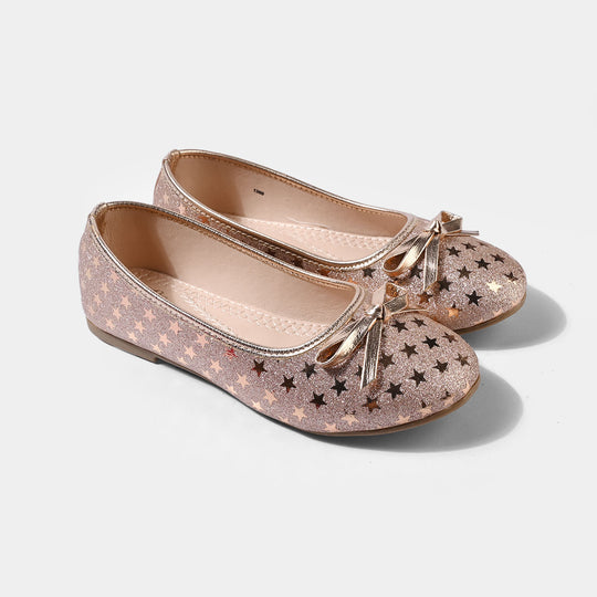 Girls Pumps 1360-CHAMPAGNE