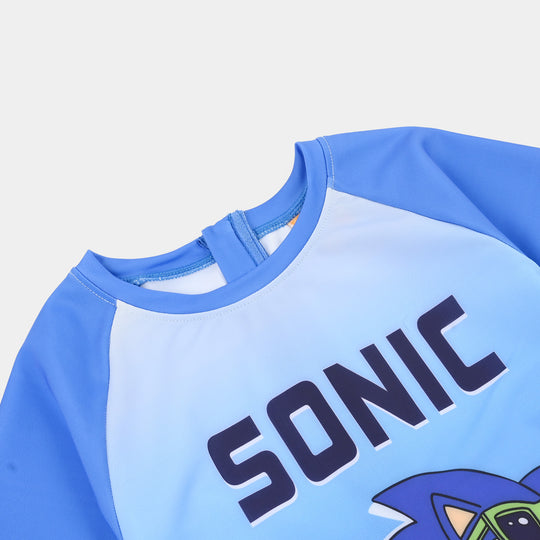 Boys Nylon Swimming Jumper Character-Blue