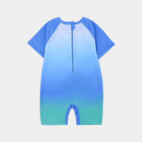 Boys Nylon Swimming Jumper Character-Blue