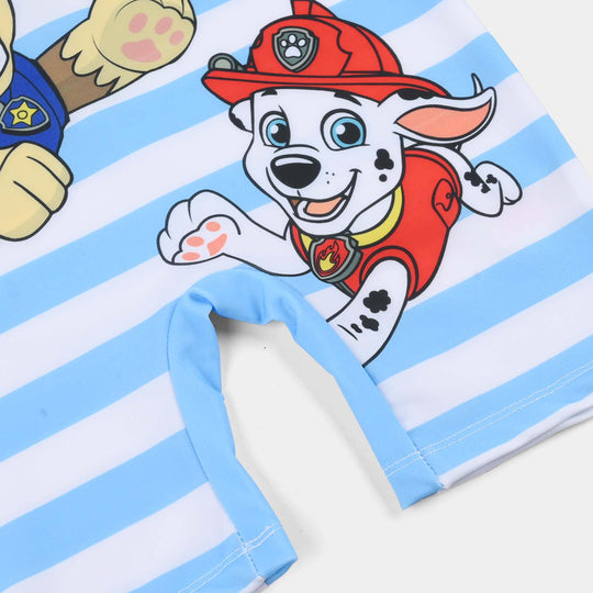 Boys Microfiber Jersey Swimming Jumper (Character) - Blue