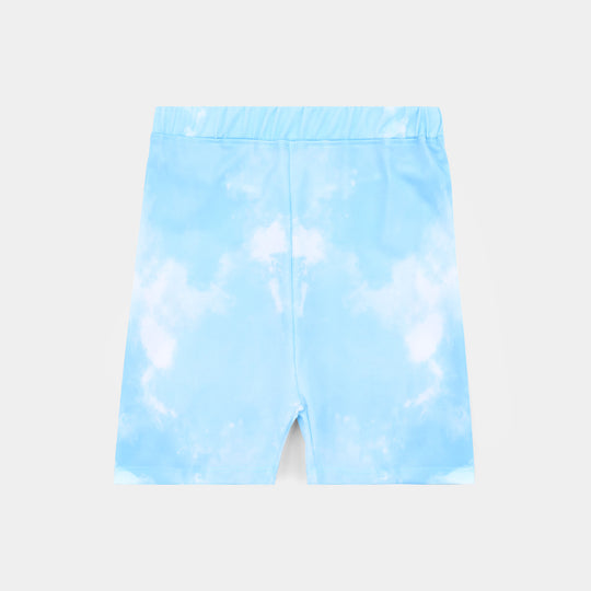 Boys Nylon Swimming 2Piece Suit Paradise-Blue