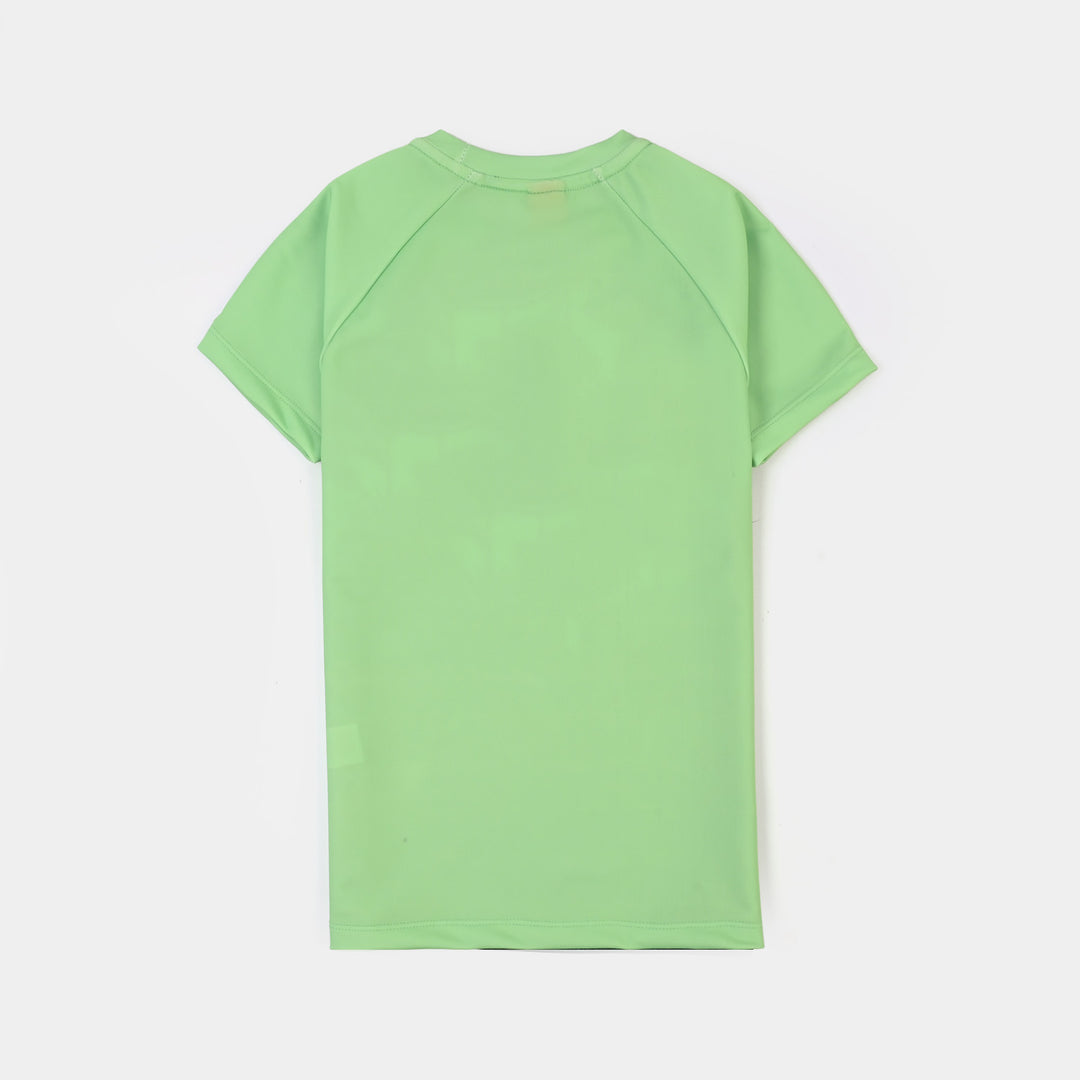 Boys Swimming 2Piece Suit Character - GREEN