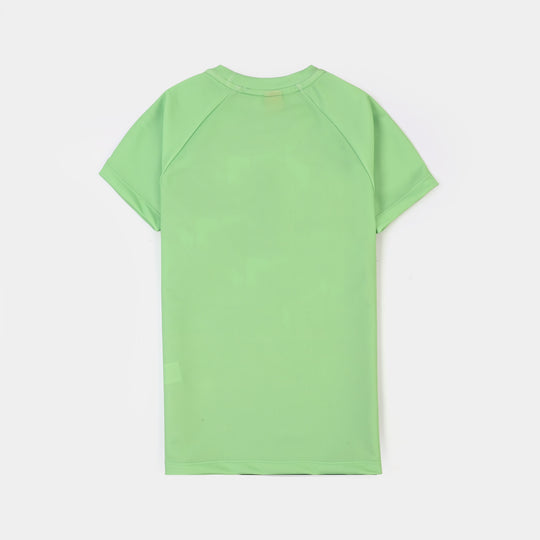 Boys Swimming 2Piece Suit Character - GREEN