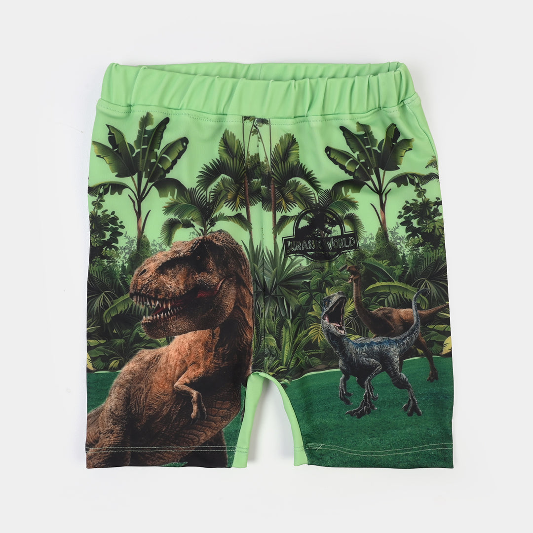 Boys Swimming 2Piece Suit Character - GREEN
