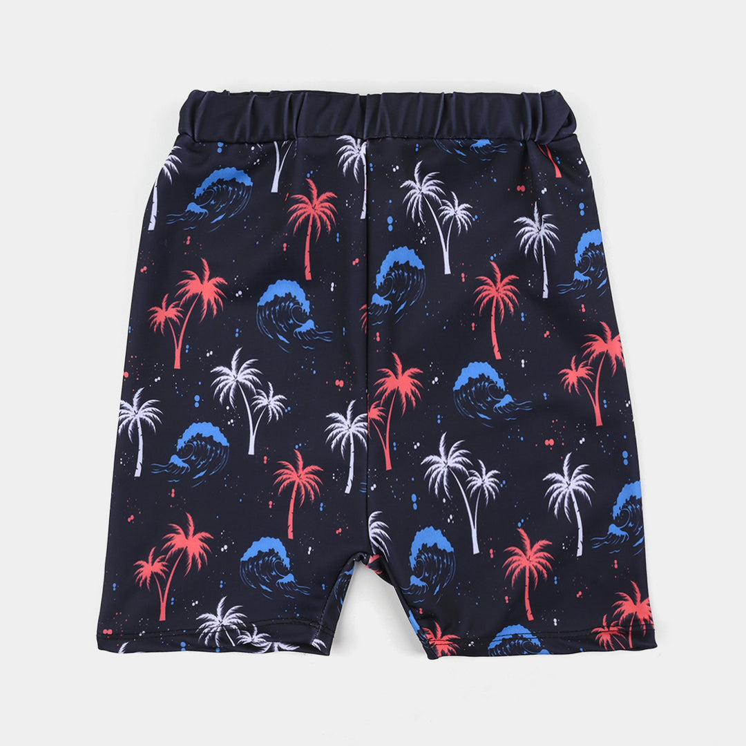 Boys Swimming 2 Piece Suit Palm Tree