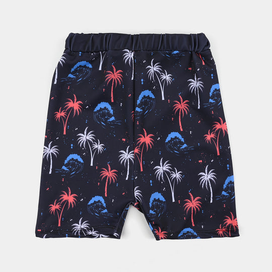 Boys Swimming 2 Piece Suit Palm Tree