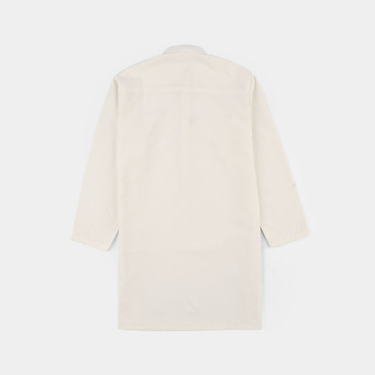 Boys Poly Viscose 3Piece Suit - Off White