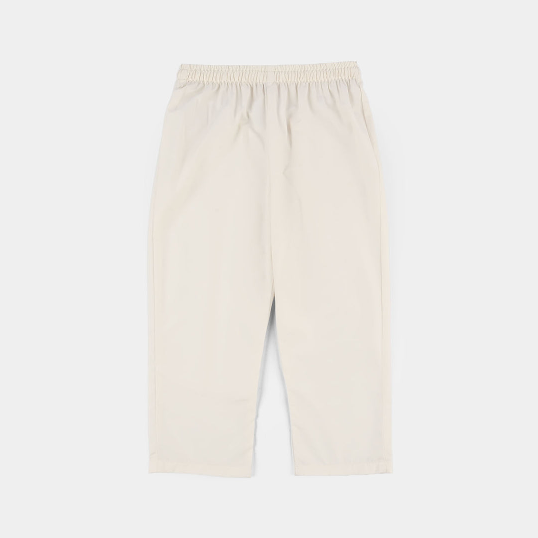 Boys Poly Viscose 3Piece Suit - Off White