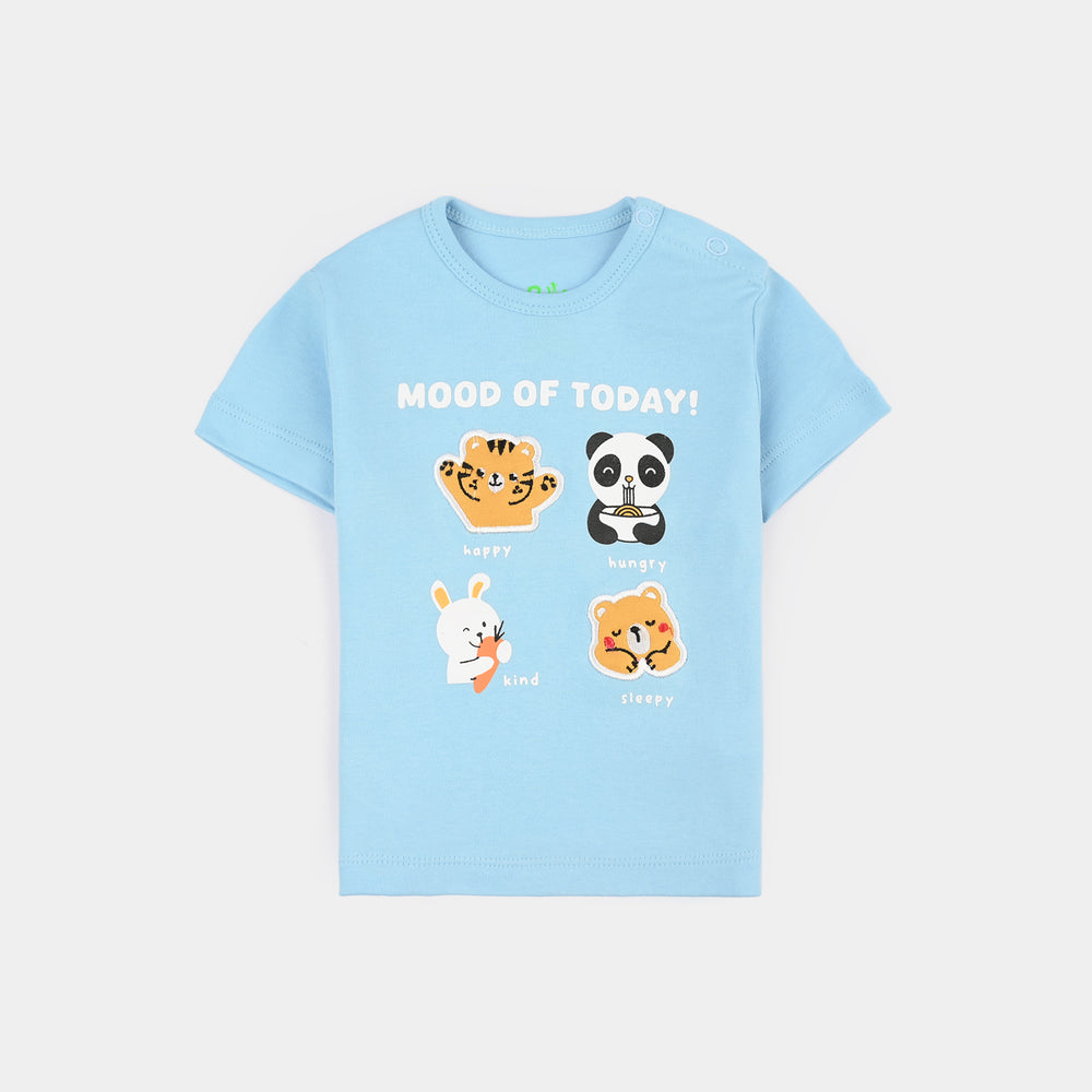 Infant Boys Cotton Interlock 2Pcs Suit MOOD OF TODAY