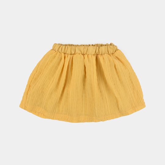 Infant Girls Cotton Interlock Knitted Suit BETTER TOGETHER-White/Yellow