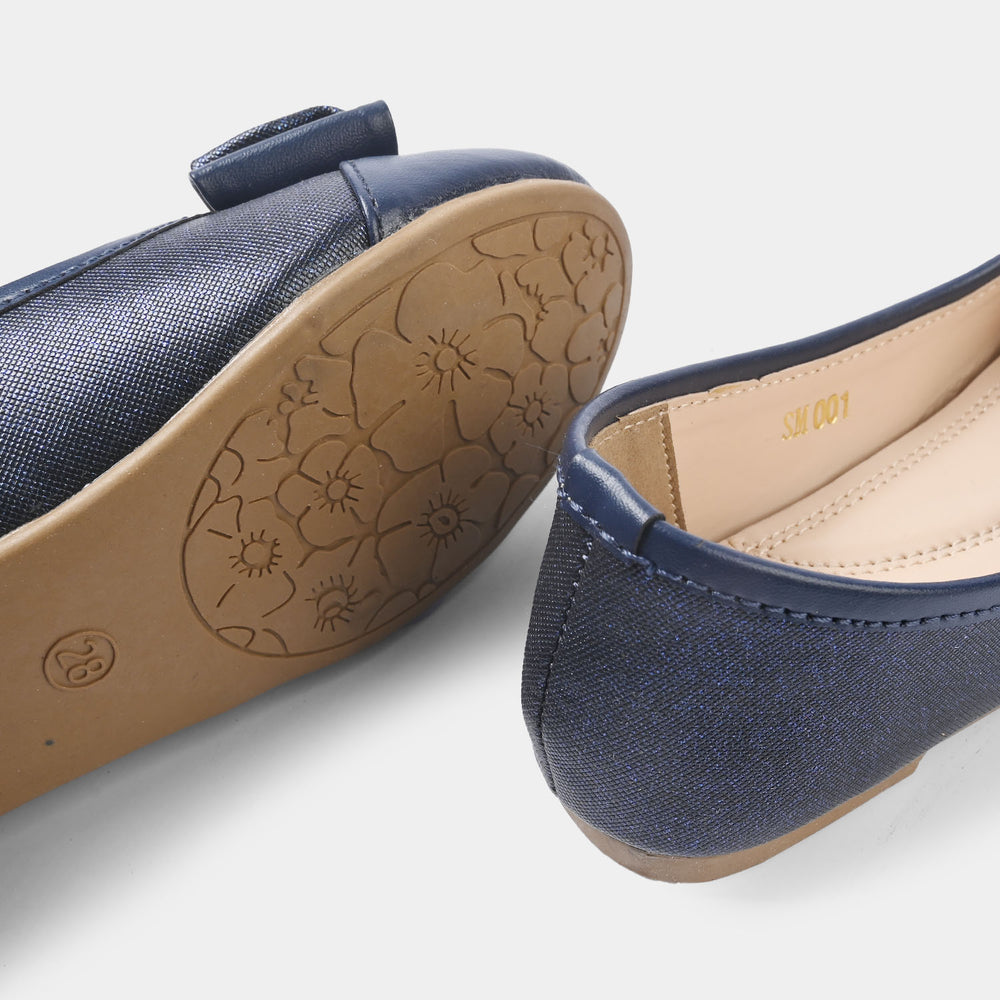 Girls Pumps SM-001-Navy