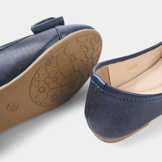 Girls Pumps SM-001-Navy