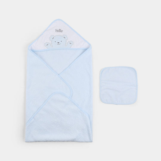 Hooded Bath Towel With Face Towel