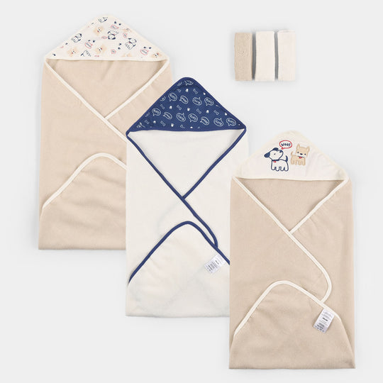 Bath Towels & Face Towels Pack of 6