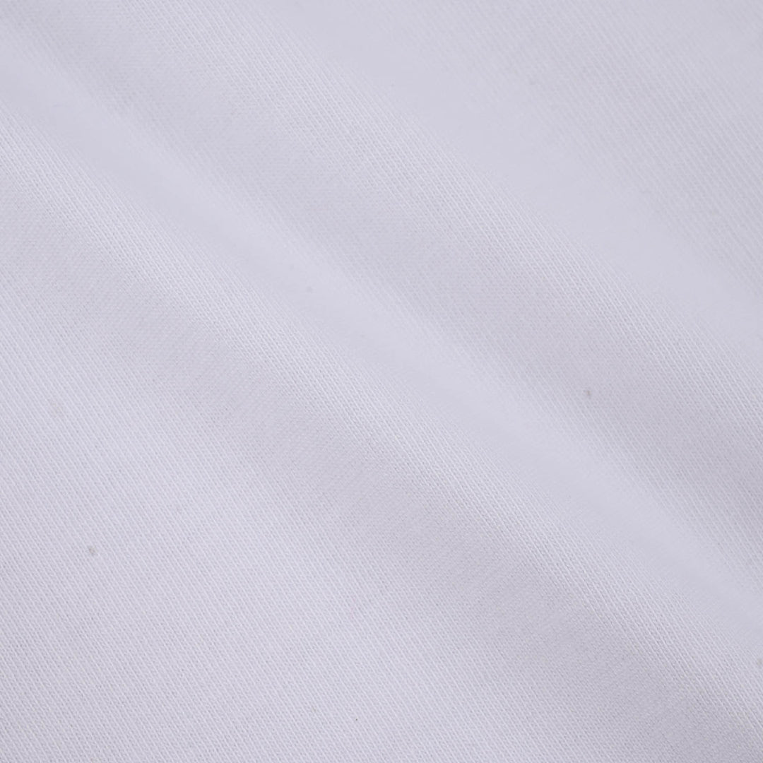 Girls Jersey Terry T-Shirt (Your Best) - White