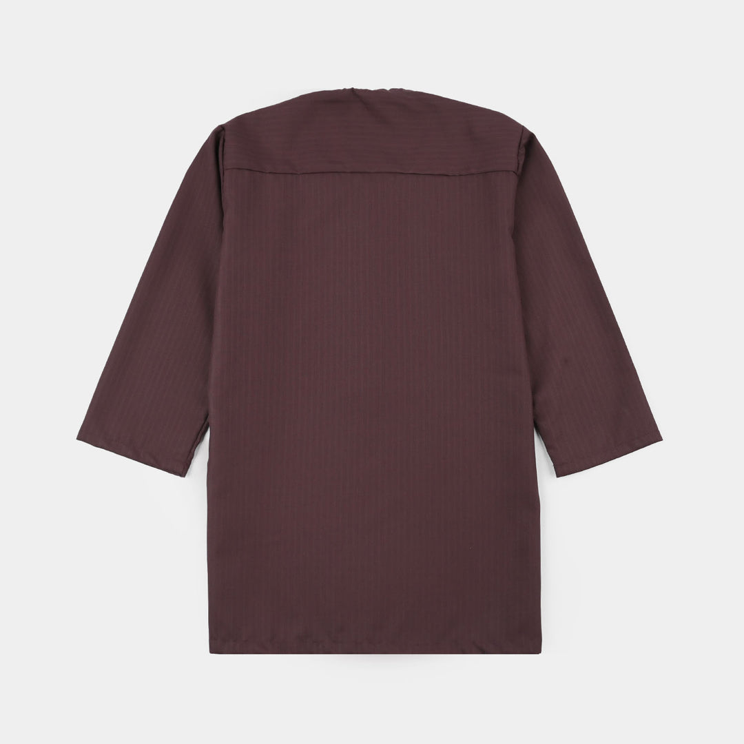 Infant Boys Poly Viscose Kurta Pajama (Rangoli) - Magenta