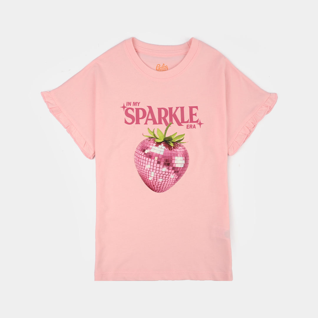 Girls Jersey/Terry T-Shirt H/S In My Sparkle ERA